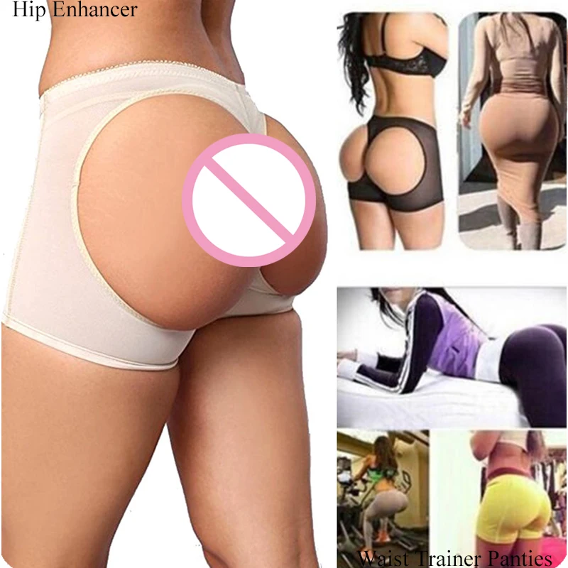 Womens Butt Lifter Panties Tummy Control Seamless Enhancer Body Shaper Briefs Underwear Booty Top Waist Trainer Polyester