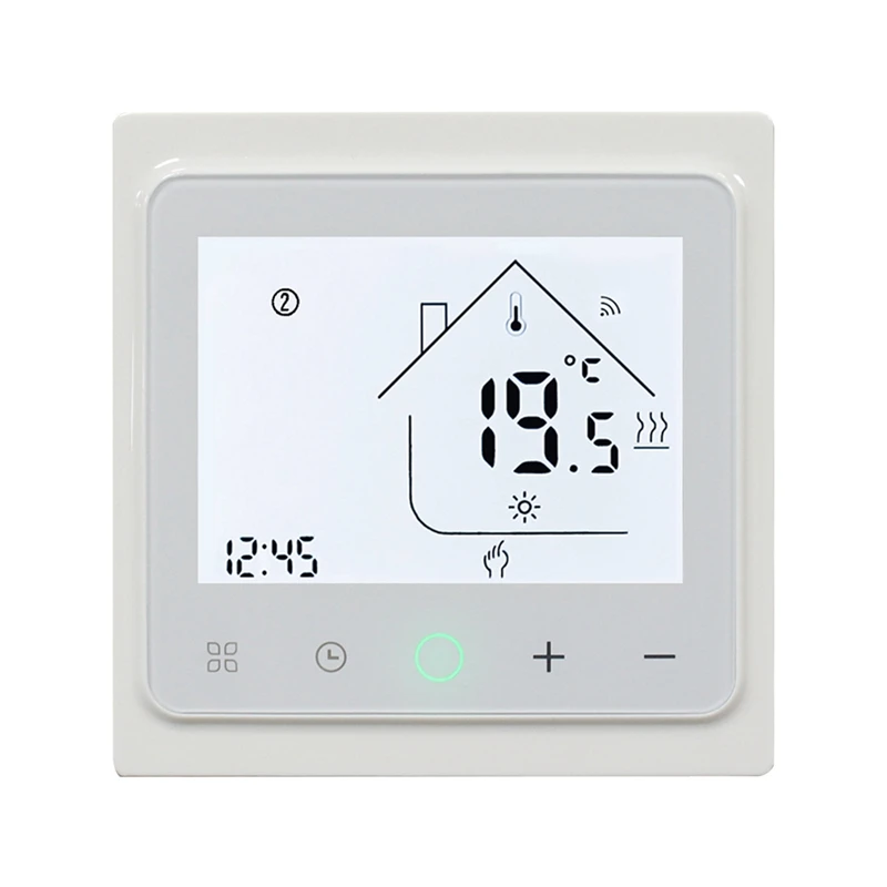 ABGR-16A tuya inteligente wifi termostato de água elétrica quente piso aquecimento água caldeira gás controlador temperatura para alexa