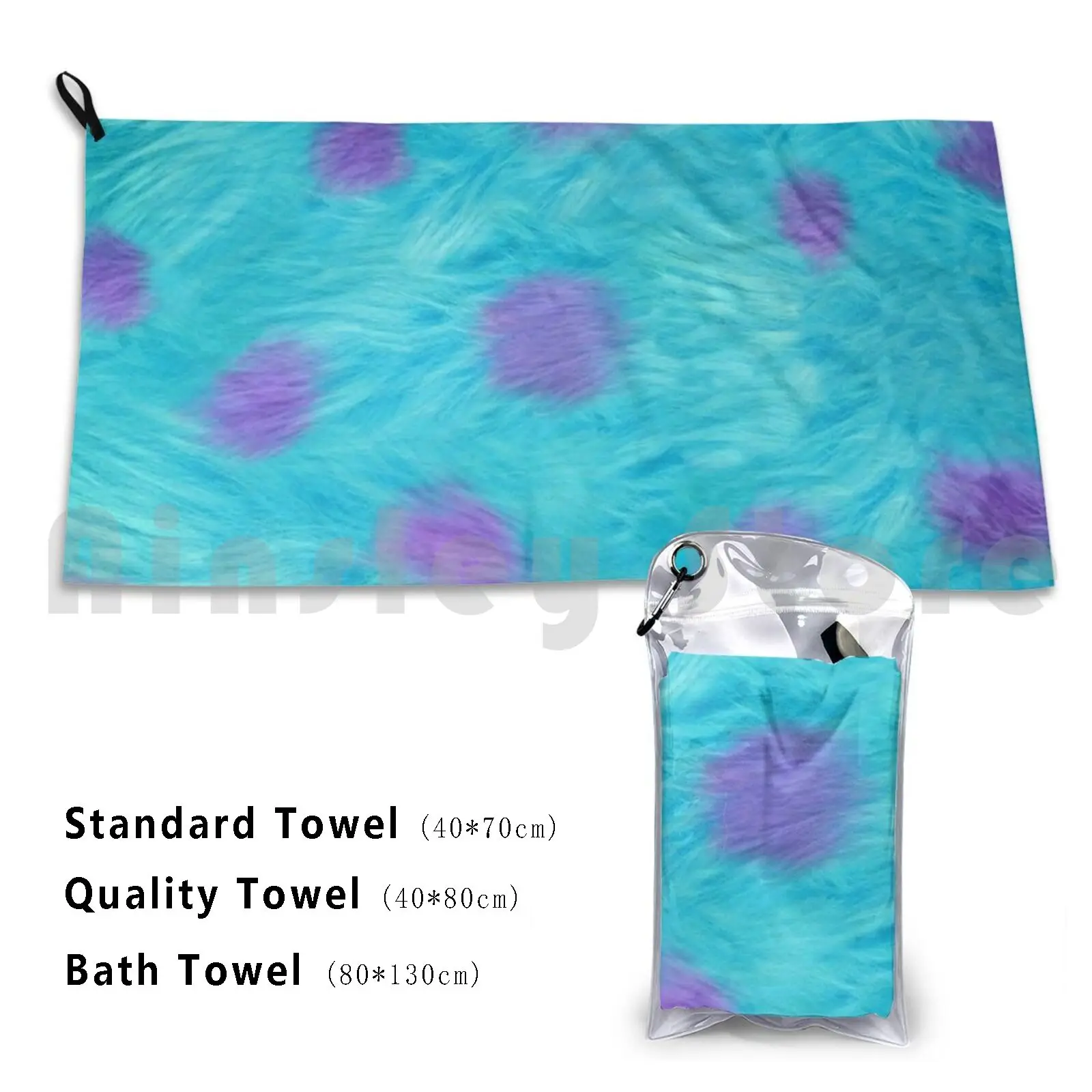 Monsters Inc Bath Towel Beach Cushion James P Sullivan Sulley Monsters Inc Kids Cute Kids Kid Sulley Monsters Inc