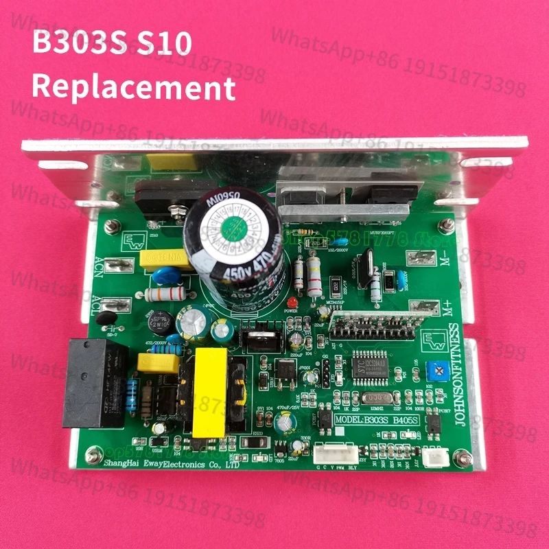Controlador de Motor para cinta de correr B303S S10 B303S S06 para Johnson Tempo TREO T22 T32 T33 T57 T82 placa de circuito de Control para cinta de correr