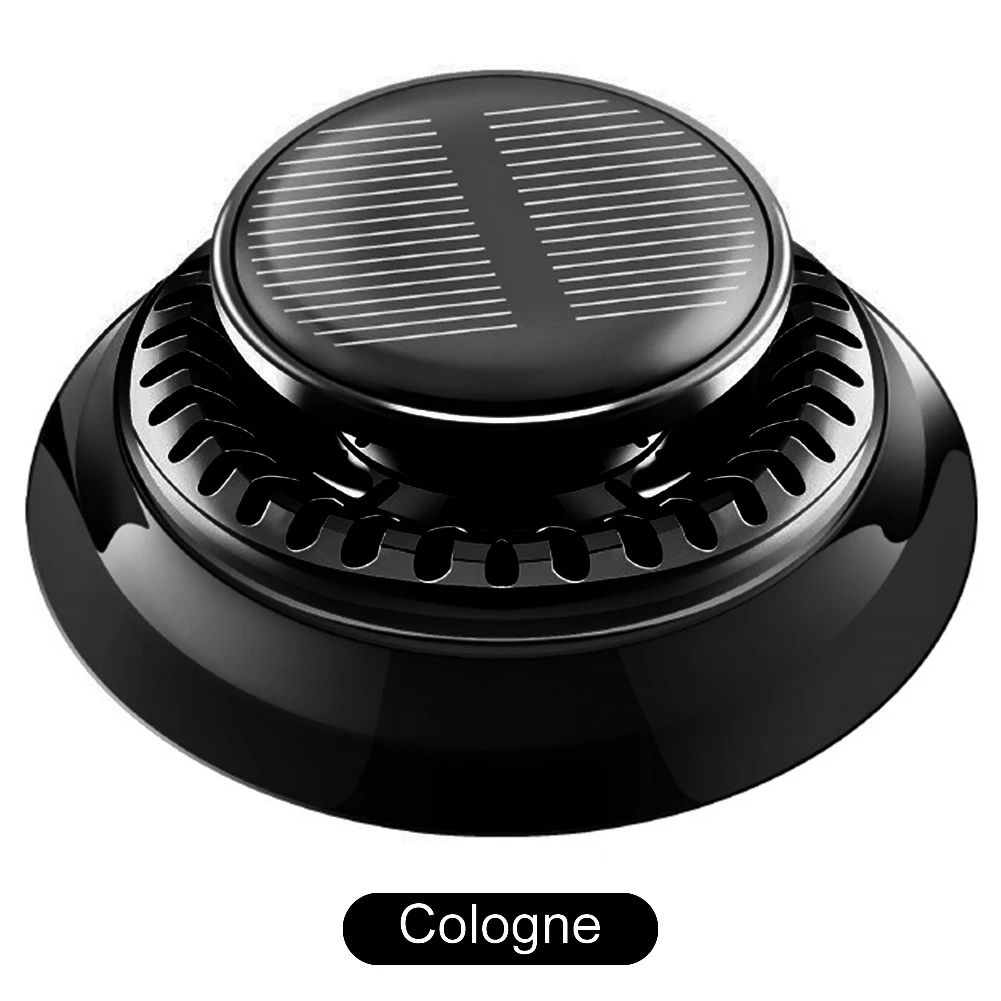 Solar Car Air Freshener Long Lasting Rotating Car Aromatherapy Car Essential Oils Diffusers Deodorizing Car Interior Parts view 5