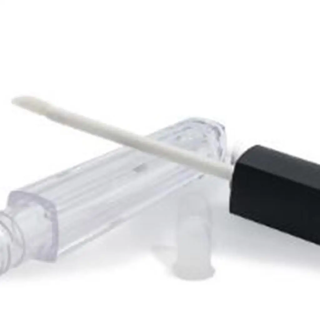 Kit de flacons de brillant à lèvres en plastique rechargeables DIY, vides, 5 ml, avec applicateur, pour baume à lèvres et mascara