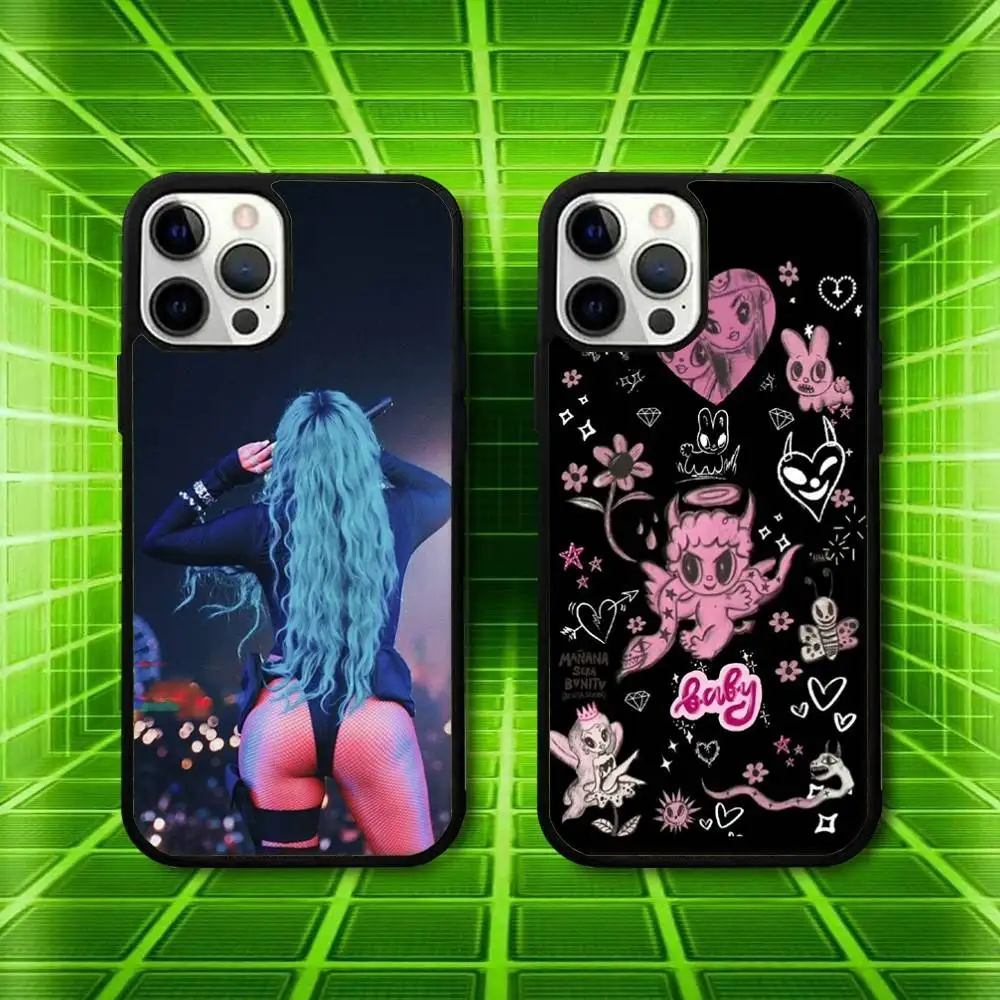 

Karol G Rapper S91 Phone Case For iPhone 16,15,14,13,12,11,Pro,Max,Plus,Mini,SE4,E Magnetic Magsafe Wireless Charging