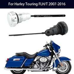 For Harley Touring FLHR FLHX FLH/T FLTR 2007-2016 Motorcycle Accessories Oil Dipstick Motocross Burst Slot Track Oil Dip Stick