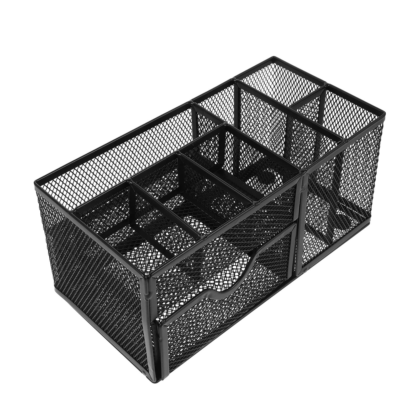 

Mesh Storage Rectangular Organizer Desk Accessories Small Drawer Pencil Holder Pen Pencil Holder Stationery Box