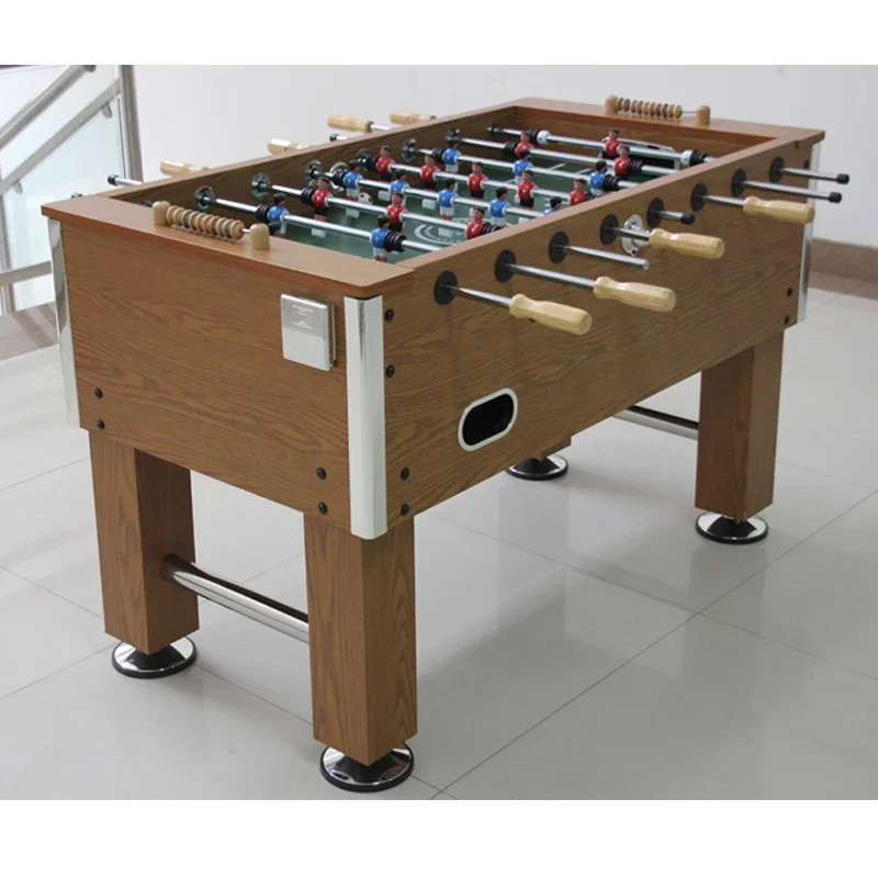 Standard Table Football Machine 8-Bar Adult Foosball Table Football Commercial Desktop Football Table