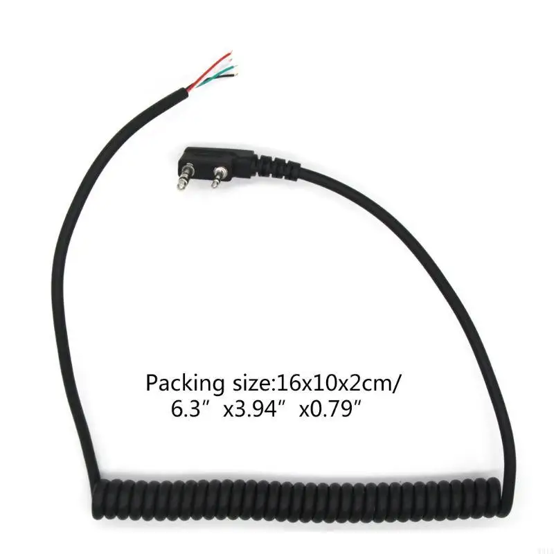 W91a для Uv5r для TK-240 Linton Disher Cable Проверенный динамик Mic Cab