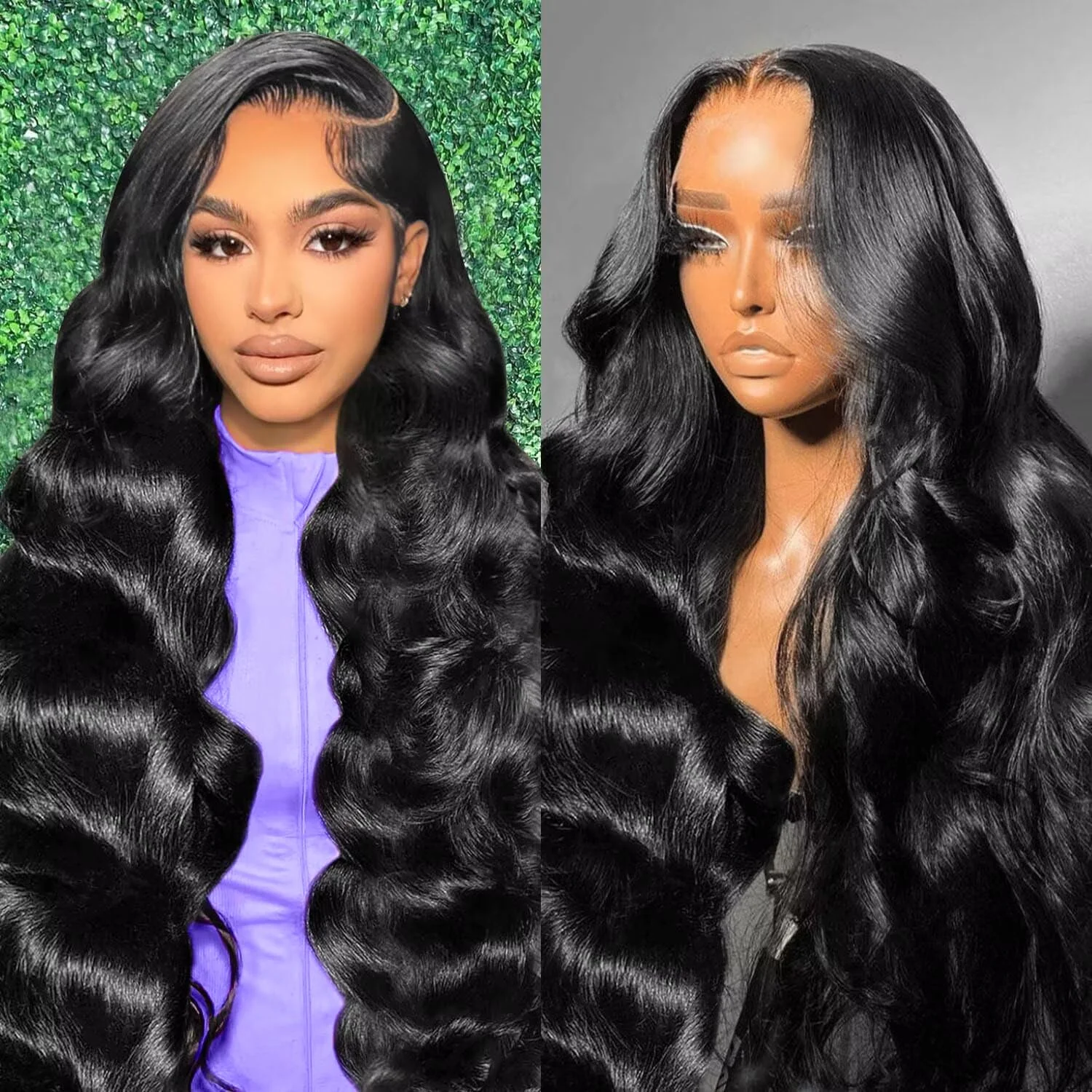 

13x4 Body Wave Lace Front Wigs Human Hair 28 Inch Lace Frontal Pre Plucked Brazilian Virgin Hair Glueless Wigs For Women