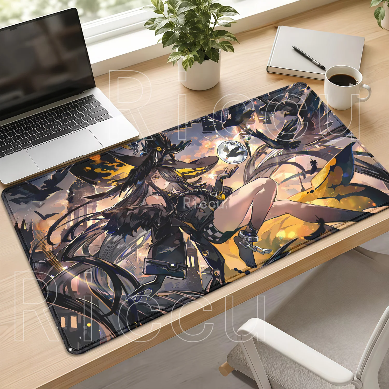 New Blackbird Gaming NTE Neverness To Everness Anime Girl Mouse Pad NonSlip Rubber Office Mousepad HD Printing Overlock Desk Mat