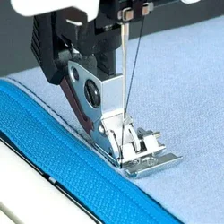 SNAP ON ZIP ZIPPER FOOT WITH IDT FOR PFAFF SEWING MACHINES, PART# 98-694884-00 / 820248096