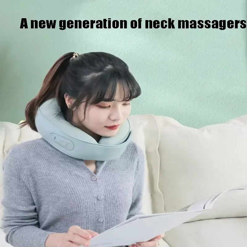 Neck Massager 4 Kneading Rollers Massage Head