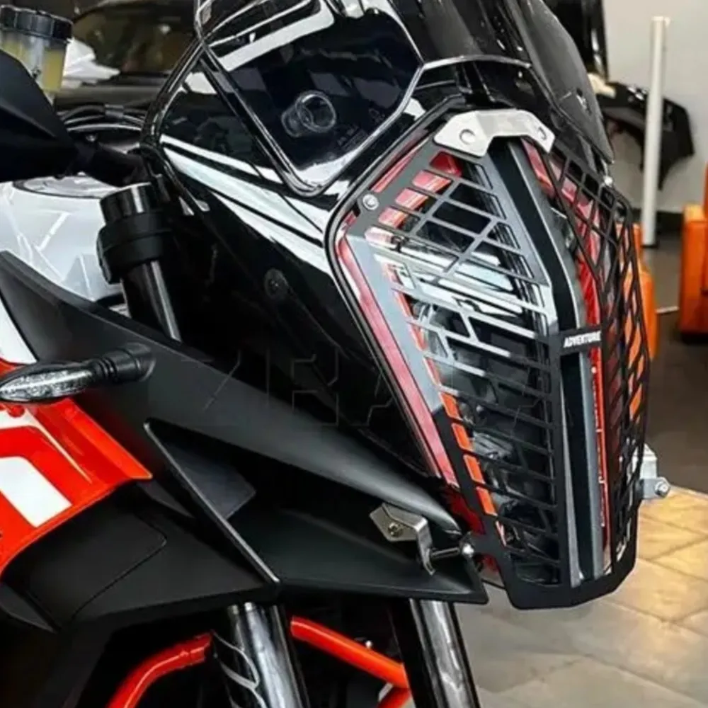 

For 1290 Super Adventure ADV S R 2021 Motorcycle Accessories Headlight Guard Grille Cover Protector Protection Modification