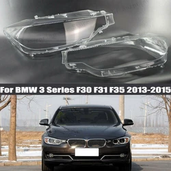 For BMW 3 Series F30 F31 F35 2013-2015 XENON Headlight Cover Transparent Mask Lens Lampshade Headlamp Shell