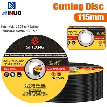 4.5 אינץ מנותק גלגלים שחיקה דיסקי מתכת נירוסטה חיתוך דיסקים דש מלטש דיסקים זווית מטחנות גלגל 2-50Pcs