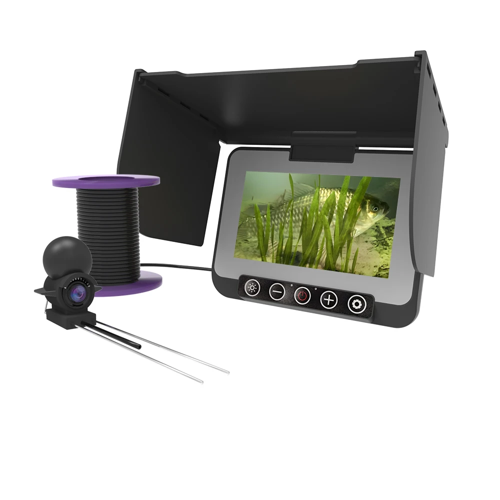4.3 Inch 220Degree Wide Angle Underwater 15/20/30/50M Fishing Camera HD Water-proof IP68  Fish Finder