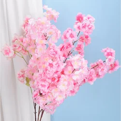 100cm Artificial Cherry Blossom Branch Wedding Decoration Arch Decoration Encrypted Cherry Blossom Flower Home Decorations