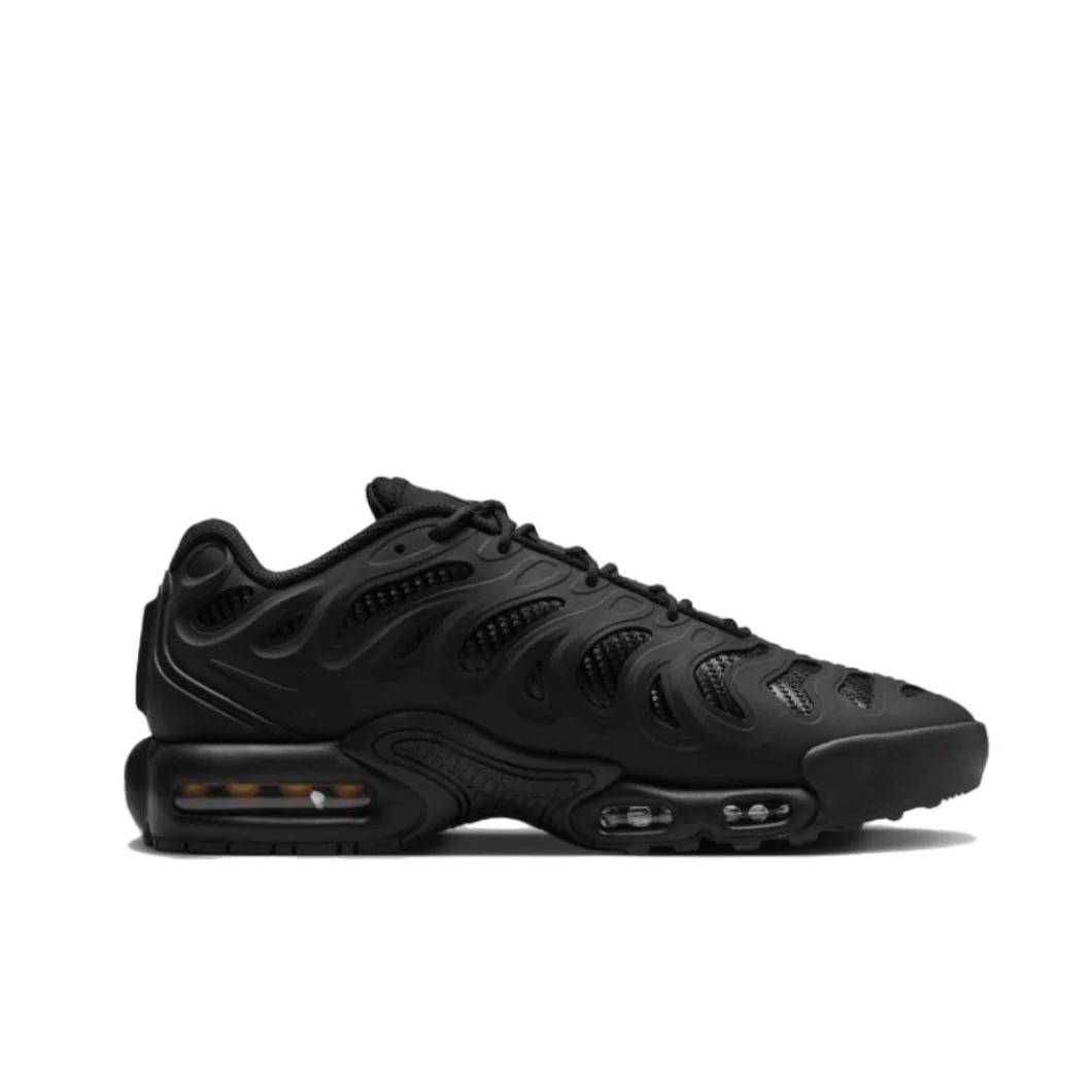 Nike New Air Max Plus Drift Men's and Women's Sneakers Trendy Fashion casual shoes Cushioned comfort Sneakers lightweight black