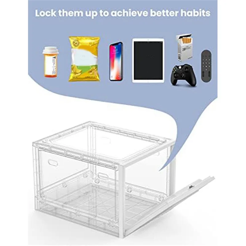 Digital Timer Lock Box Mobile Phone Lock Box With Timer Timer Lock Box 1 Piece Get Rid Of Cell Phone,Timer Pill Box