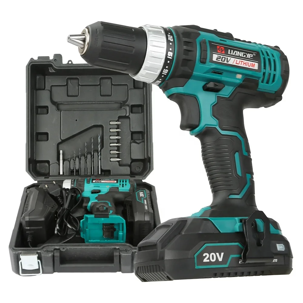 

# Hot Battery Power Drill Household Lcd777-1s 20v Cordless Screwdriver 18v Cordless Drill With Battery And Charger