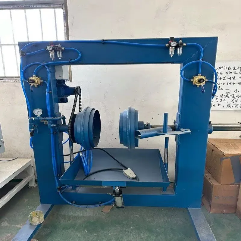 Tire Explosion Inflatable Pressure Detector/ Second Hand Tyre Air Test Machine/waste Tyre Testing Press Inspection Machine