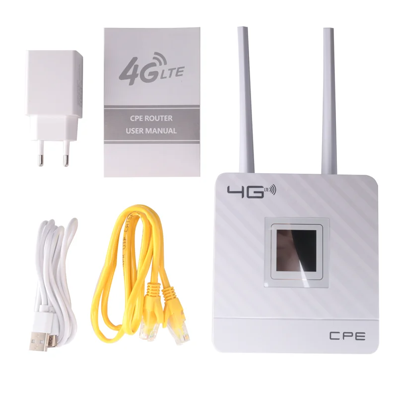 CPE903 4G Wireless Router mit SIM-Slot-Überwachung Enterprise Wireless zu kabelgebundenem tragbarem WIFI für Zuhause/Büro (EU-Stecker)