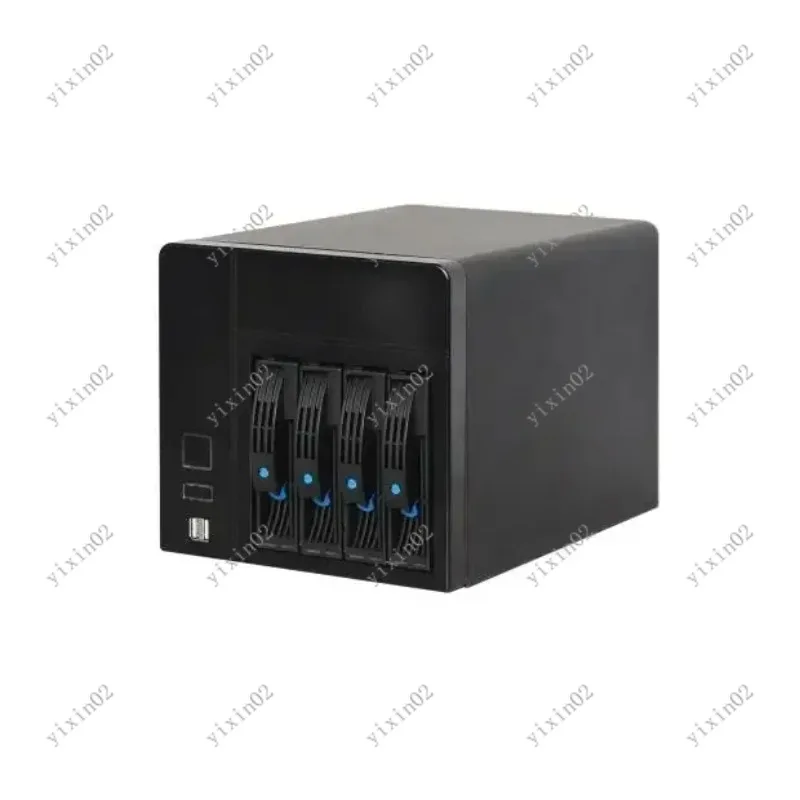 

4-bay NAS storage desktop office computer server ITX interstellar snail hot swappable chassis