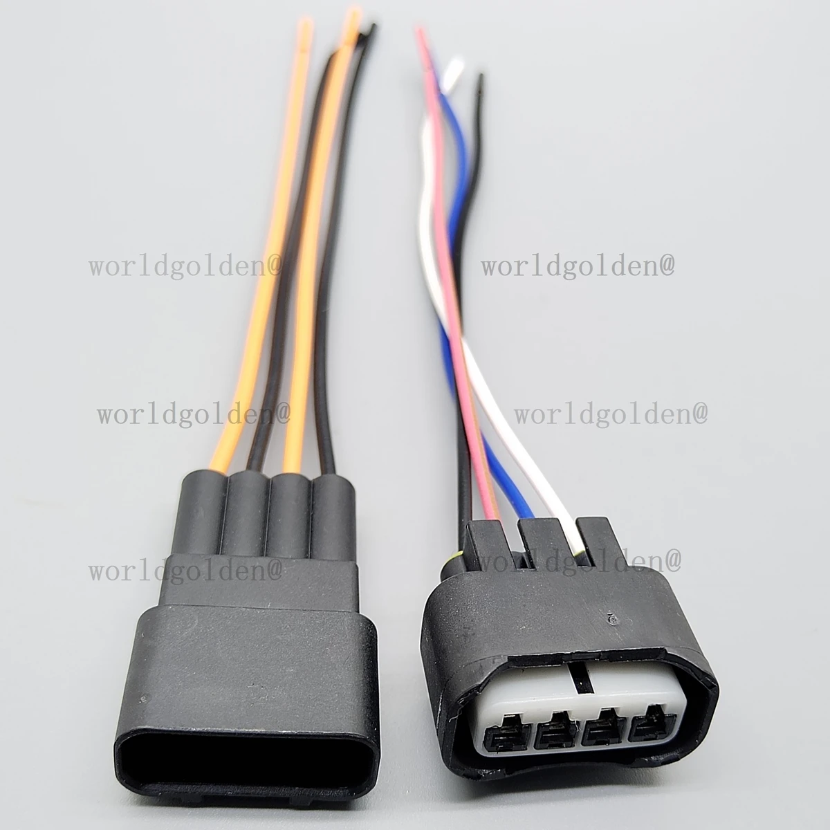 90980-11885 7283-7449-30 Automotive Connector Housing with Terminals for engine wire assembly & red seal install