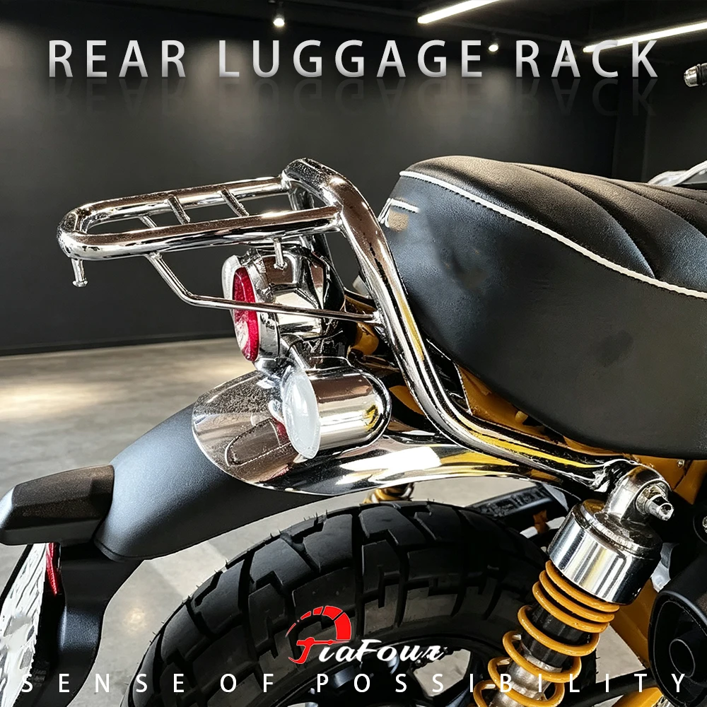 Rear Luggage Rack For Monkey 125 2018-2023 Monkey125 Motorcycle Rear Tail Rack Rear Suitcase Carrier Shelf