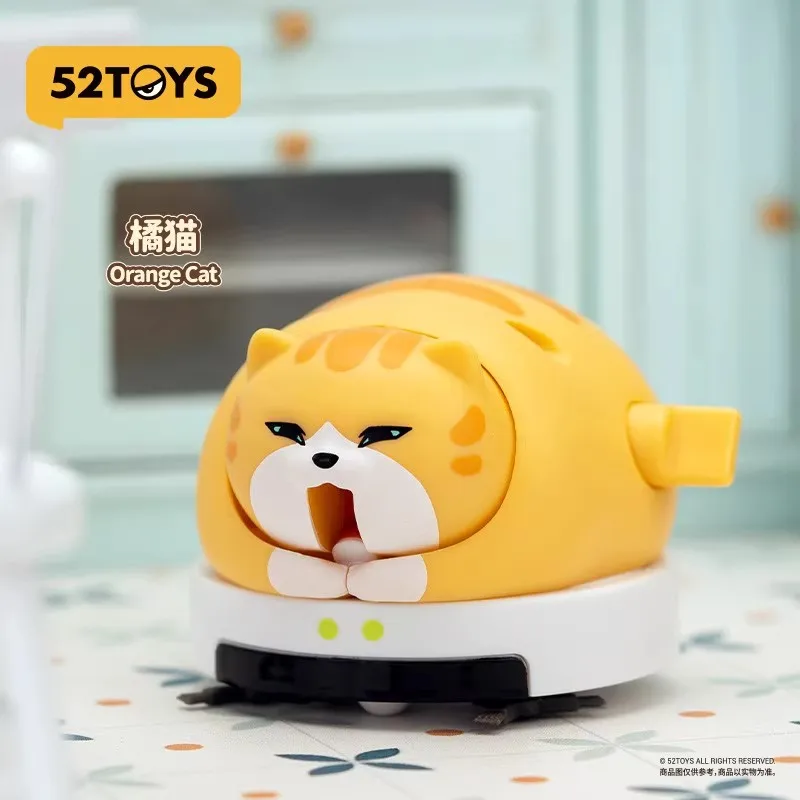 

52TOYS QueSera Series Robot Cat Series Blind Box Anime Action Figure Guess Bag Ornament Figurines Home Decor Dolls Model Girls