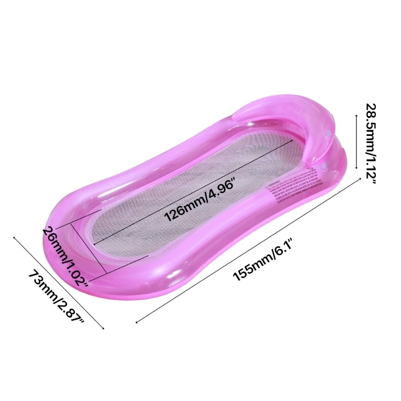 Надувной надувной матрас, матрас для бассейна, поплавок для отдыха, водный гамак, кровать для плавания, поплавковые воздушные и