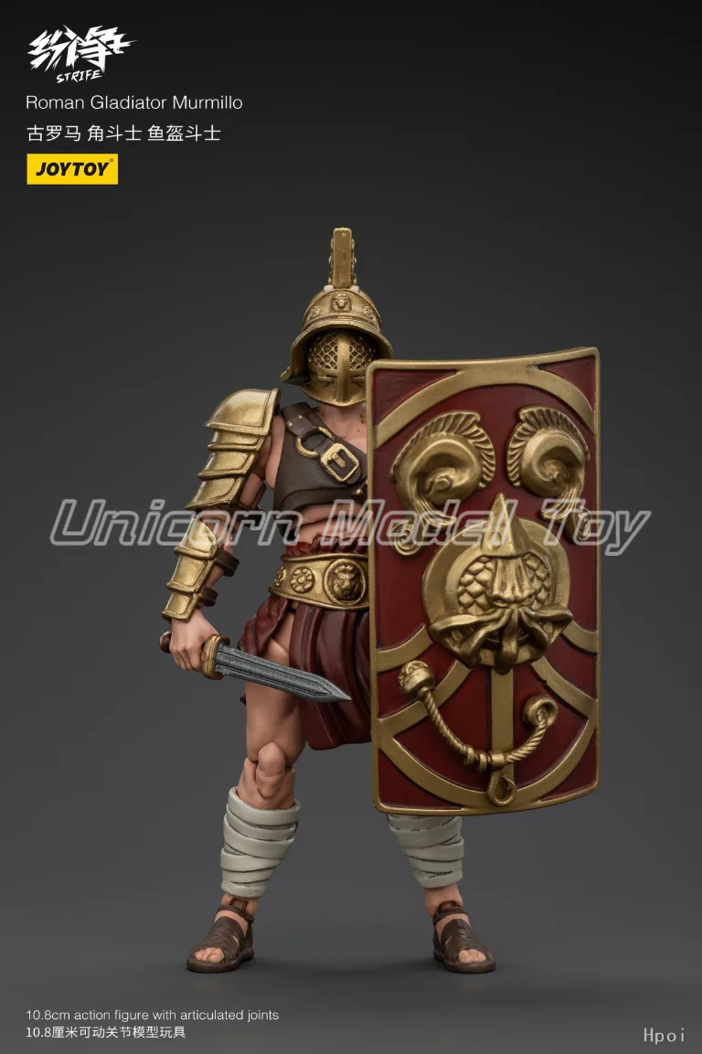 【UA】 Original JOYTOY STRIFE Roman Gladiator Murmillo  1/18 Action Figure Model Toy Gift Collection