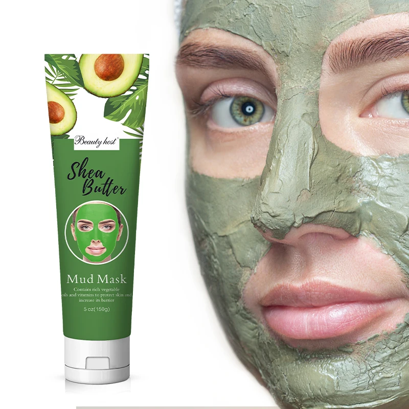 Avocado Clay Mask Lavender Milk Gold Mud Mask Whitening Deep Cleaning Oil-Control Anti-Wrinkle Face Mask Skin Care Cosmetics