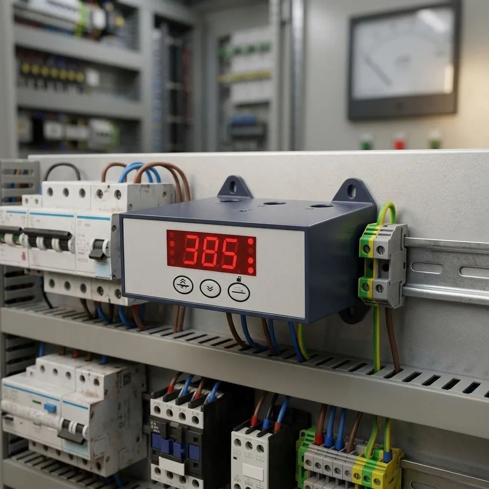 SM501 Digital Motor Protection Relay for Real Time Monitoring of 3 Phase Currents For Overload Phase Loss Unbalance