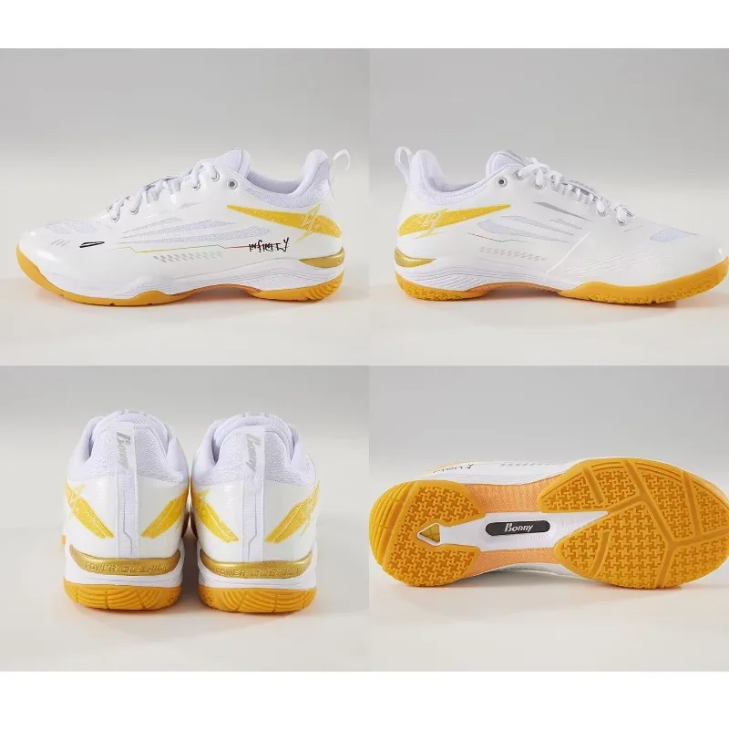 Original Brand Badminton Shoes Mesh Breathable Tennis Shoes Comfortable Indoor Court Shoes Good Quality Table Tennis Shoe Unisex