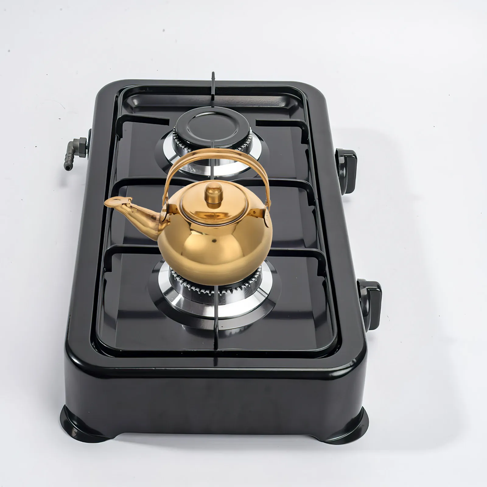Premium Stainless Steel Stovetop Tea Kettle with Removable Infuser Filter Large Capacity Boiling Water Kettle for Tea Coffee