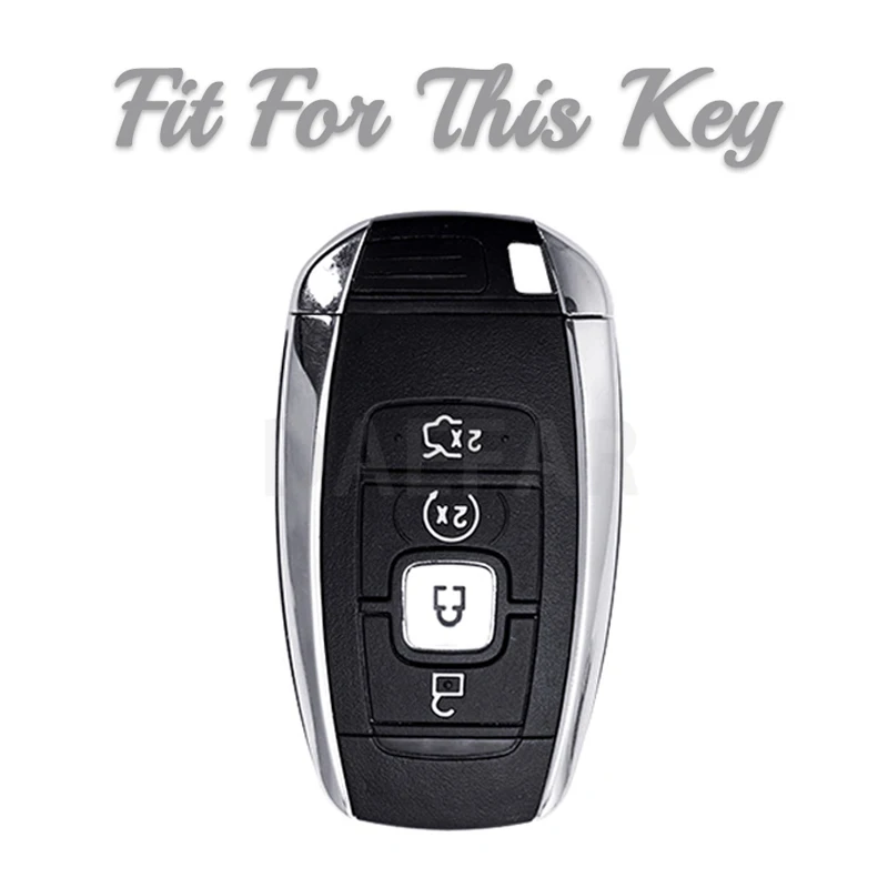 For Lincoln Continental Navigator Z MKZ MKC MKX Nautilus Aviator Corsair Bling TPU Shell Fob Car Key Case Cover Keyring Holder