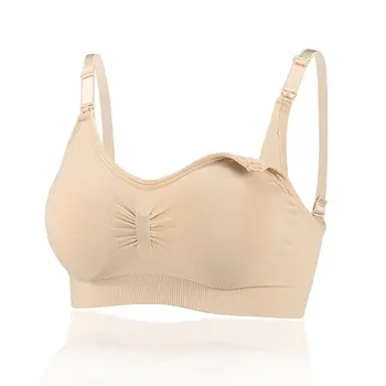 유방 수유 브라 임신 간호 브라용 수유 간호 속옷 옷 임신 여성용 와이어프리 통기성 브라