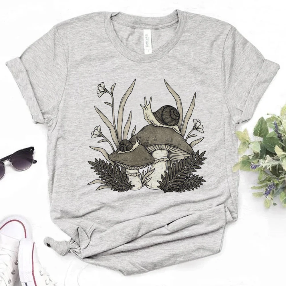 Goblincore t-shirts women comic Tee female graphic clothing