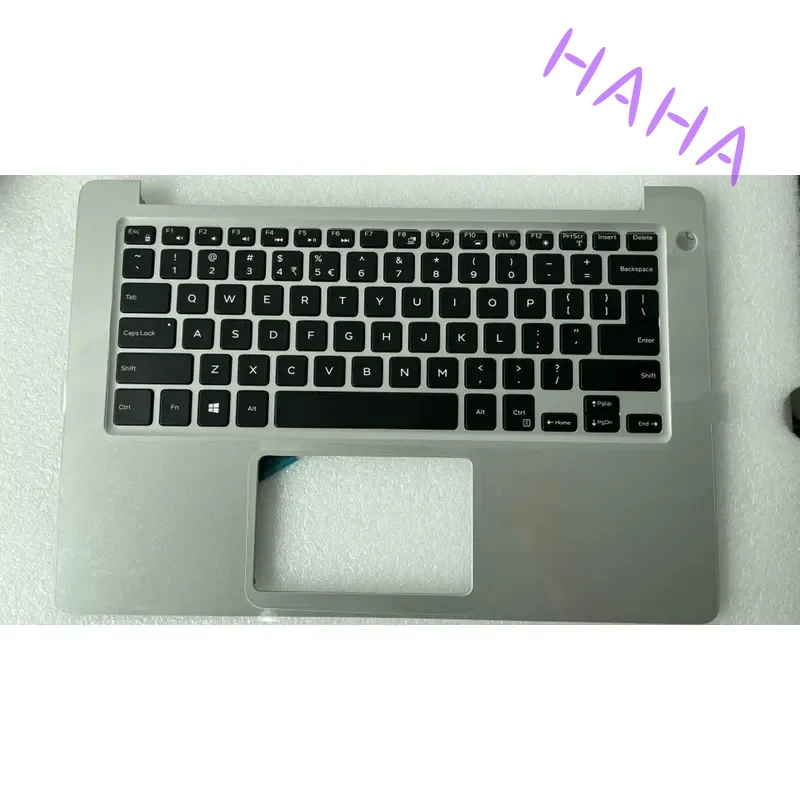 A+ Keyboard Assembly with Case for Dell Inspiron 13 Achievement 5370 C Silver Matte 0265G7