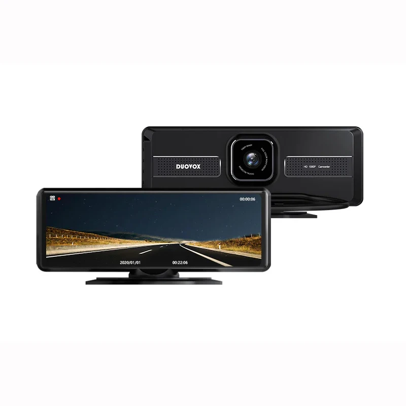 

V9 1080P Full-color Night Vision Dashcam Using 7-layer full glass F/1.0 aperture lens 8" high definition IPS screen