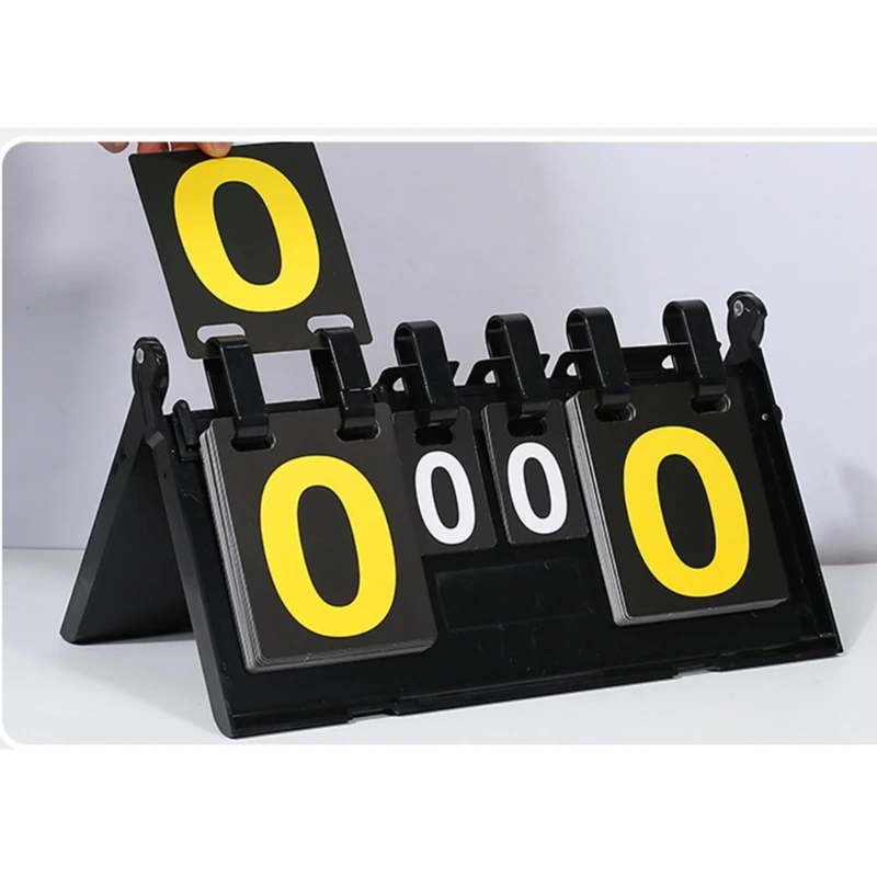 Tabletops Scoreboard Flippers Sports Competition Score Board MultiSports Score Flip Scoreboard Score Keepers Easily To Use