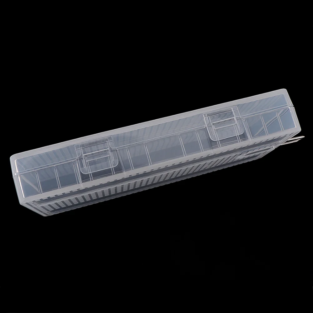 

Storage Box 8 Capacity No5 Aa PP Material Durable Organizer Non Slip Design Portable Case Holder