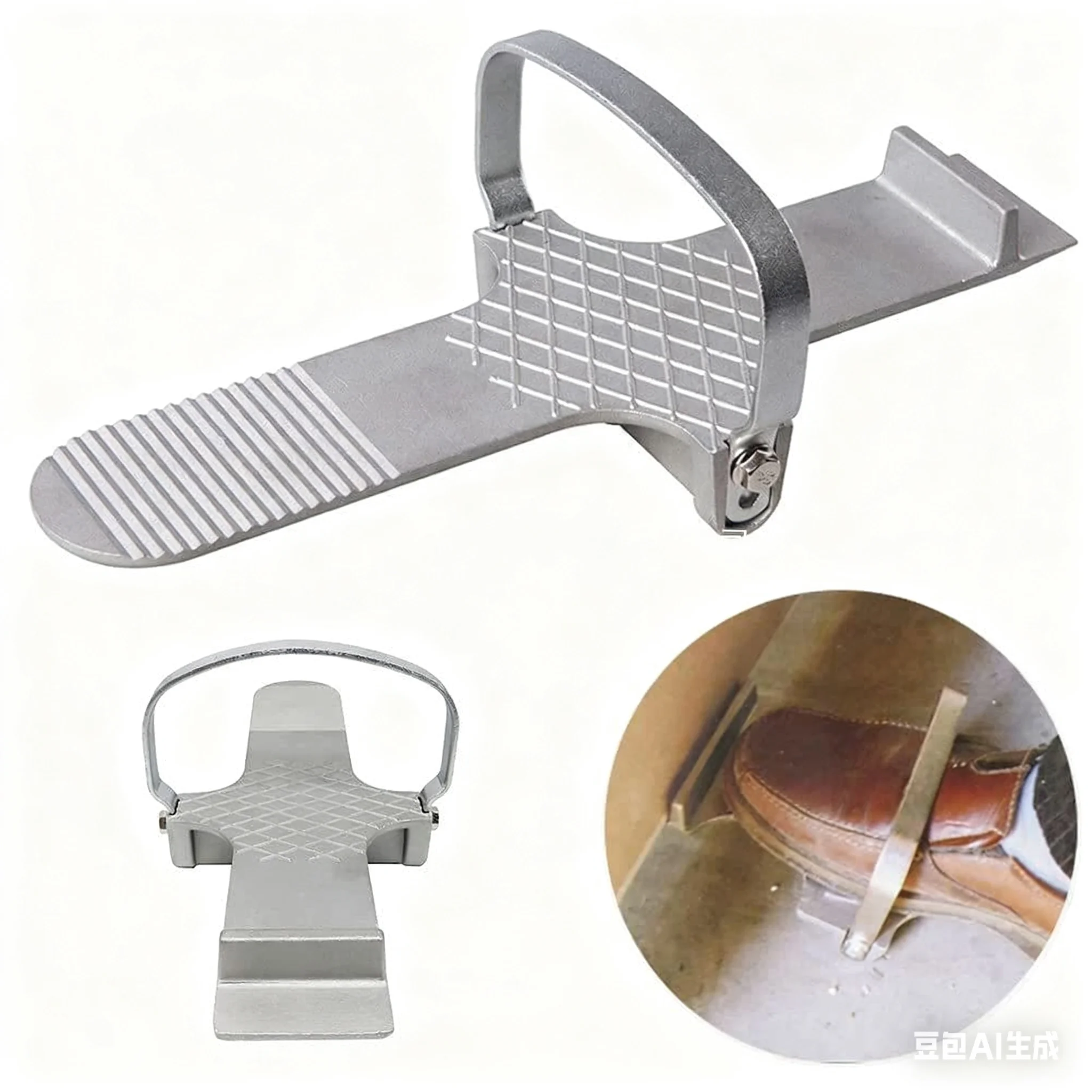 Drywall Foot Lift, Panel Lifter Alloy Board Lifter Door Drywall Plaster Sheet Lifting Tool for Hinge Installation