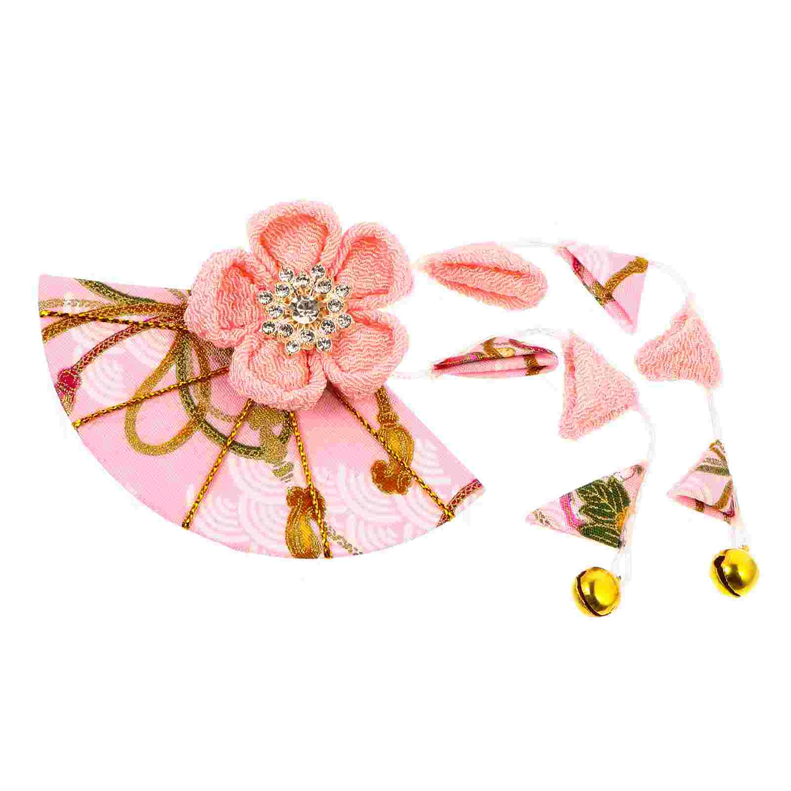 Womens Hair Clips Japanese Style Headgear Cherry Blossom Kimono Accessories Miss