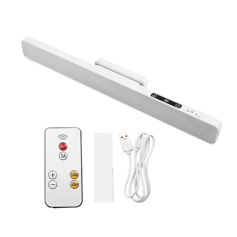 

【Электронные аксессуары】Перезаряжаемая световая панель с 5 цветами и регулировкой яркости, потолочный светильник для кухни с пультом дистанционного управления, зеркальные светильники