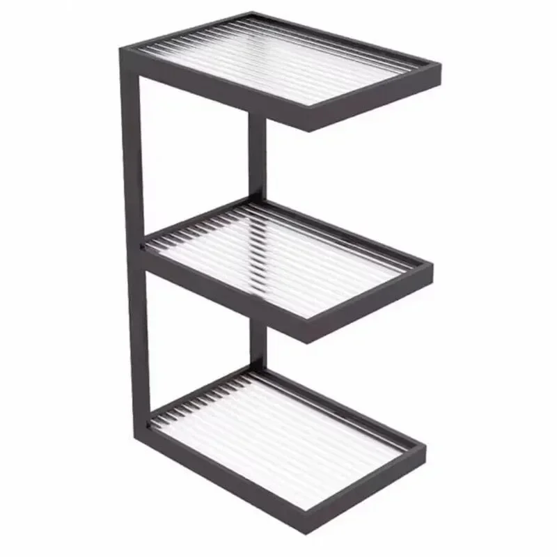 High-end bathroom, washstand, shelf, cosmetics, locker, toilet, toilet, bathroom crevice, storage rack.