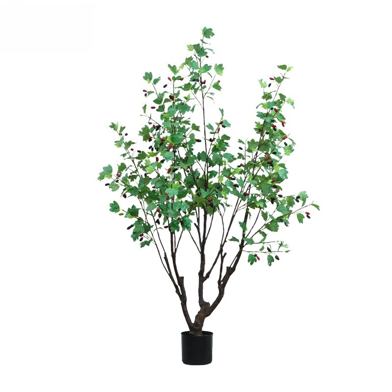 

Simulation mulberry tree, large indoor home decoration, mulberry fruit fake tree