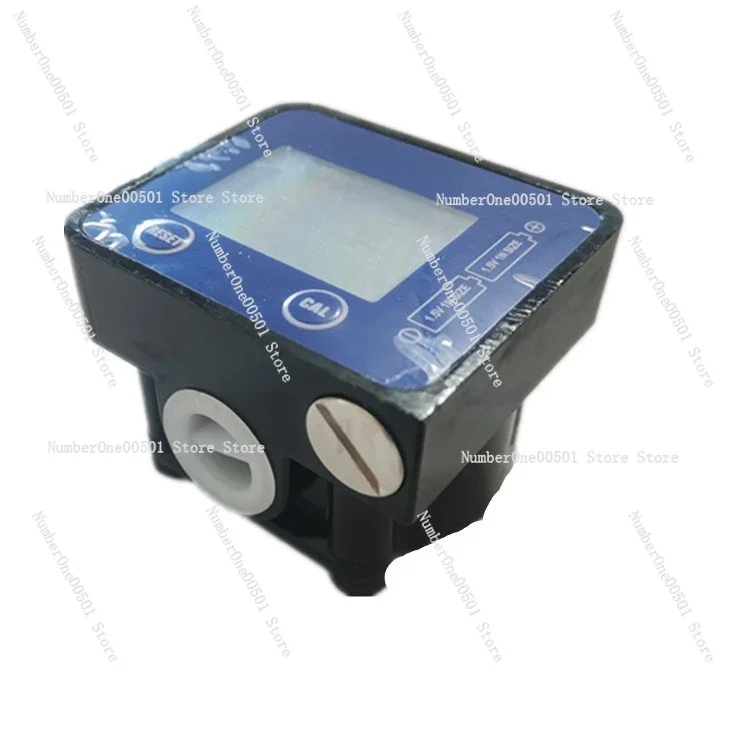 

High Precision Oval Gear Flow Meter Digital Display Oil Hydraulic Fluid Gauge Industrial Fuel Consumption Monitor -095