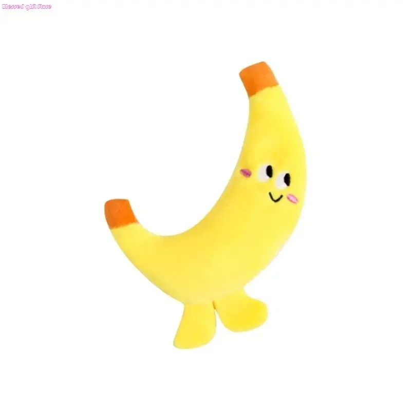 

D0JC Infant Comforting Doll Toy Lovely Cartoon Shaped Hand Grip Sensory Development Aid for Crib Strollers Travel Daily