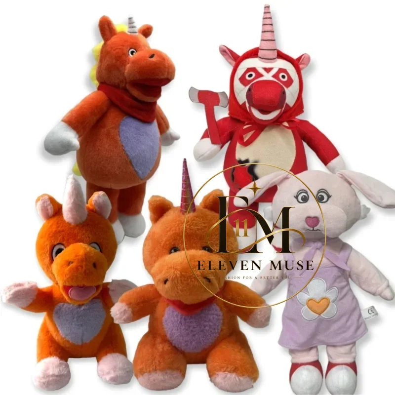 New Anime Buddy The Unicorn Plush Cute Buddy Plush Soft Stuffed Pink Rabbit Betty Plush Kawaii Collectible Plushie Gift For Fans